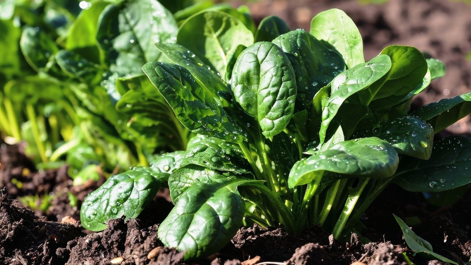 Regiment plants placed in a row, having textured leaves with a deep green hue